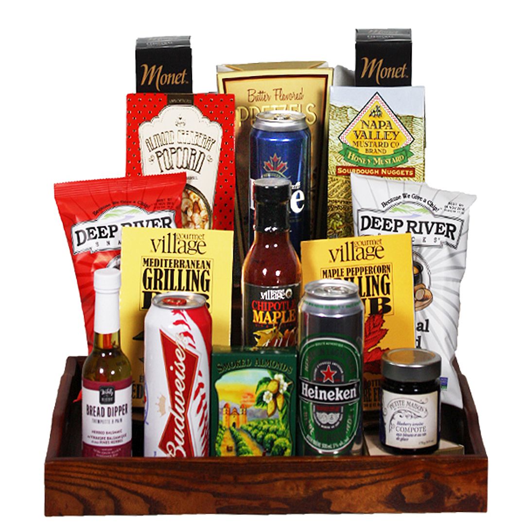 Beer & Snacks Hamper | Canadian Gift Basket Delivery