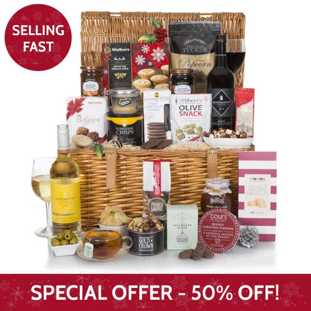 Luxury Traditional Christmas Hamper Large Family Christmas Hampers